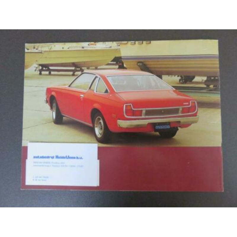 autofolder / brochure Mazda 121 modeljaar 1976