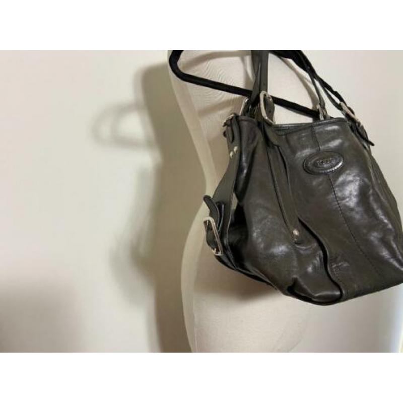 Originele donker grijze TOD's tas TODS