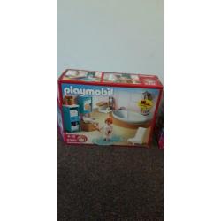 Poppenhuis Playmobiel 5302 met verlichting en 7 inrichtingen