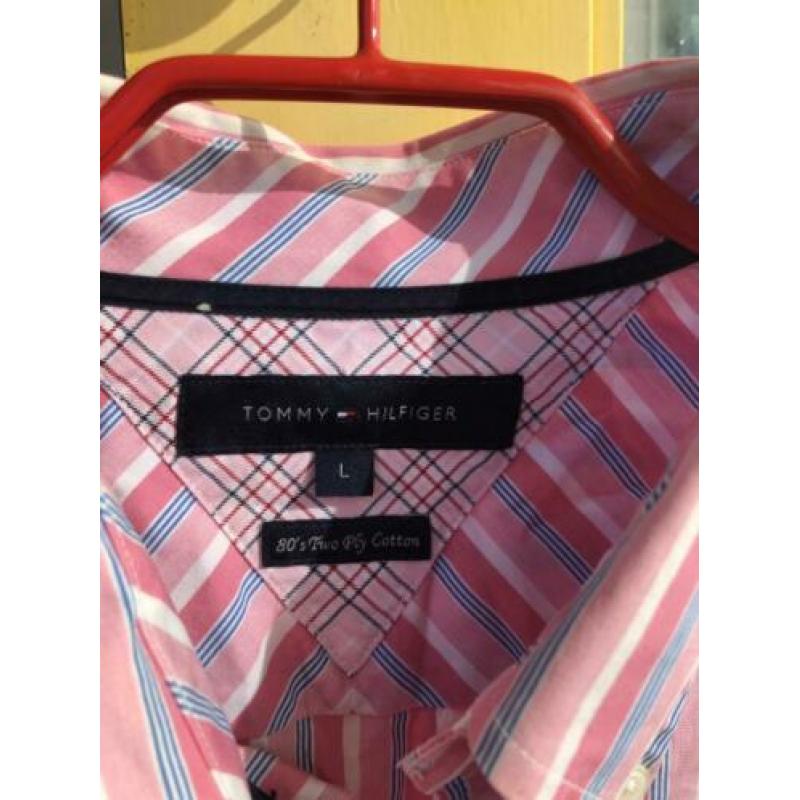 Nieuw Tommy Hilfiger maat L overhemd