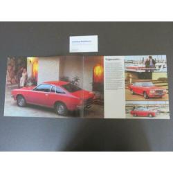 autofolder / brochure Mazda 121 modeljaar 1976
