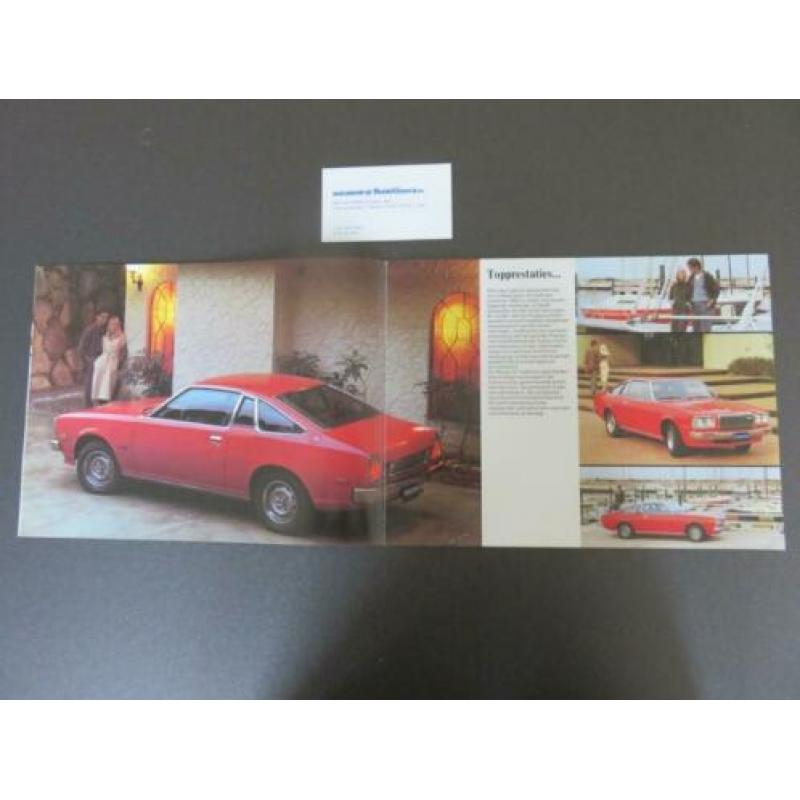 autofolder / brochure Mazda 121 modeljaar 1976
