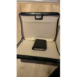Luxe Samsonite business aktetas (leer)