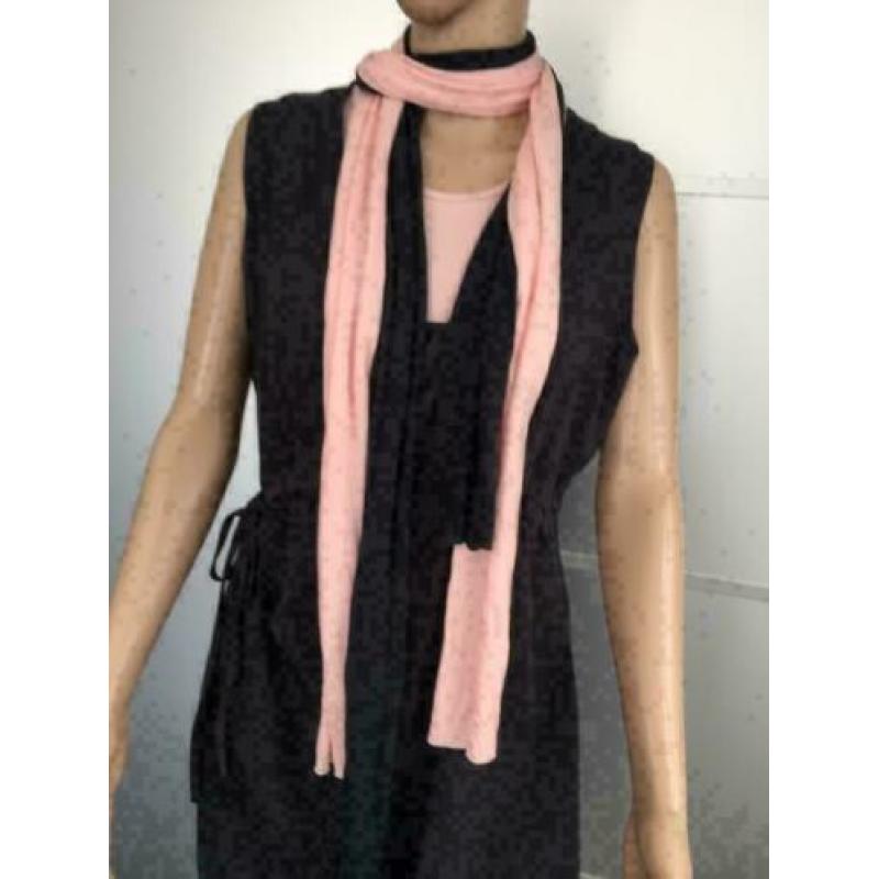 C663 RIMINI 4-delig set Maat L=42/44 lange jurk vest top