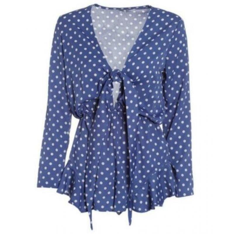 Jumpsuit stippen maat S NIEUW