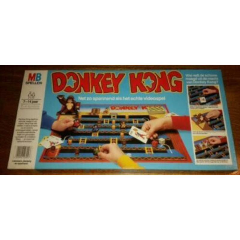 Donkey Kong MB Bordspel uit 1983!