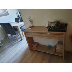 Complete set inboedel eettafel salontafel side table tv kast