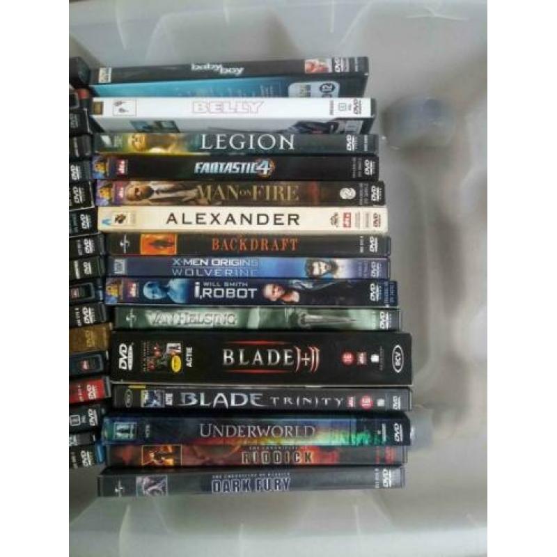 HELE partij dvd films 56 stuks