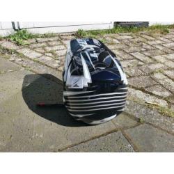 Hoe cross benz helm 51-52cm