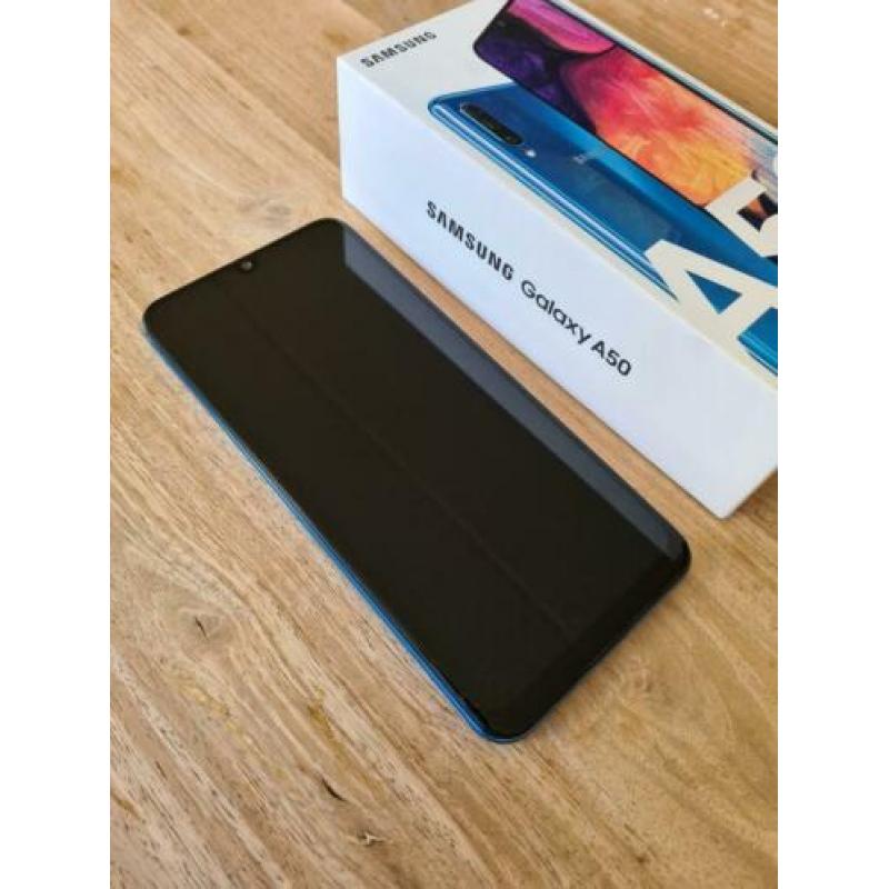 Samsung Galaxy A50 blauw met garantie