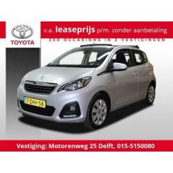Peugeot 108 Cabrio LEASEPRIJS IN 60 MND EIGENDOM (bj 2015)