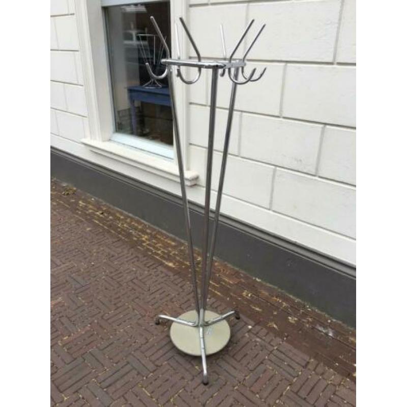 Oud design Swan kapstok, vintage staande kapstok België