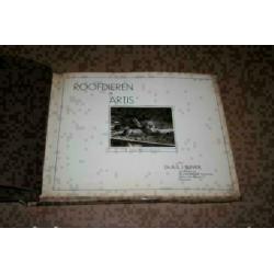 Plaatjesalbum - Roofdieren in Artis - 1932 !!