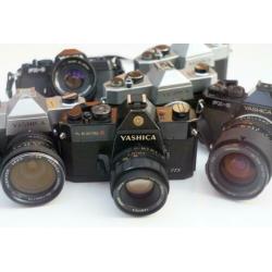 YASHICA analoge camera's/lenzen (M42 en C/Y mount) zie lijst