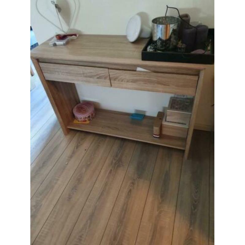 Complete set inboedel eettafel salontafel side table tv kast