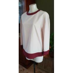 ZGAN fantastische COS witte top mt S 36 ecru , topje wit