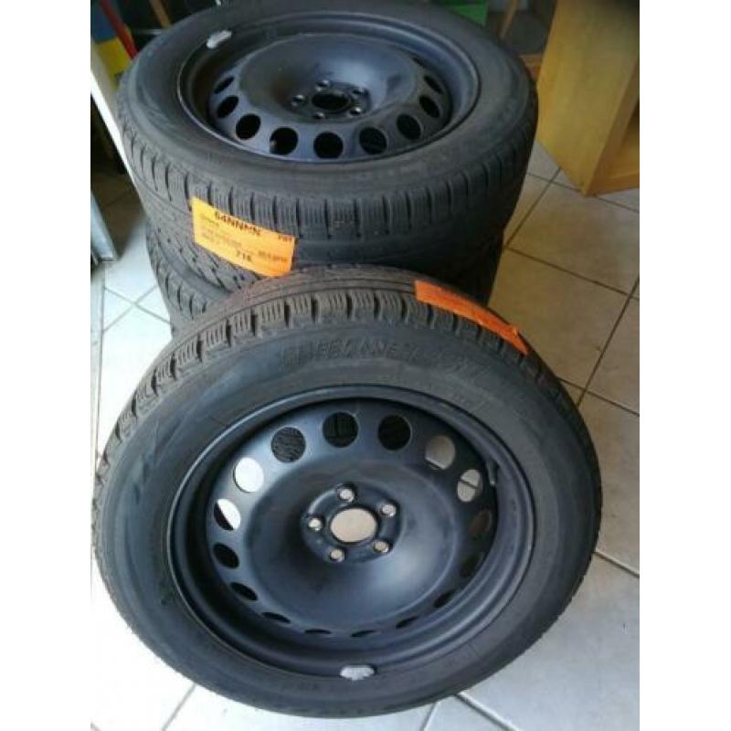 Set winterbanden Bridgestone Blizzak 205/55/R16