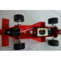 Raceauto Scalextric met opbergdoos