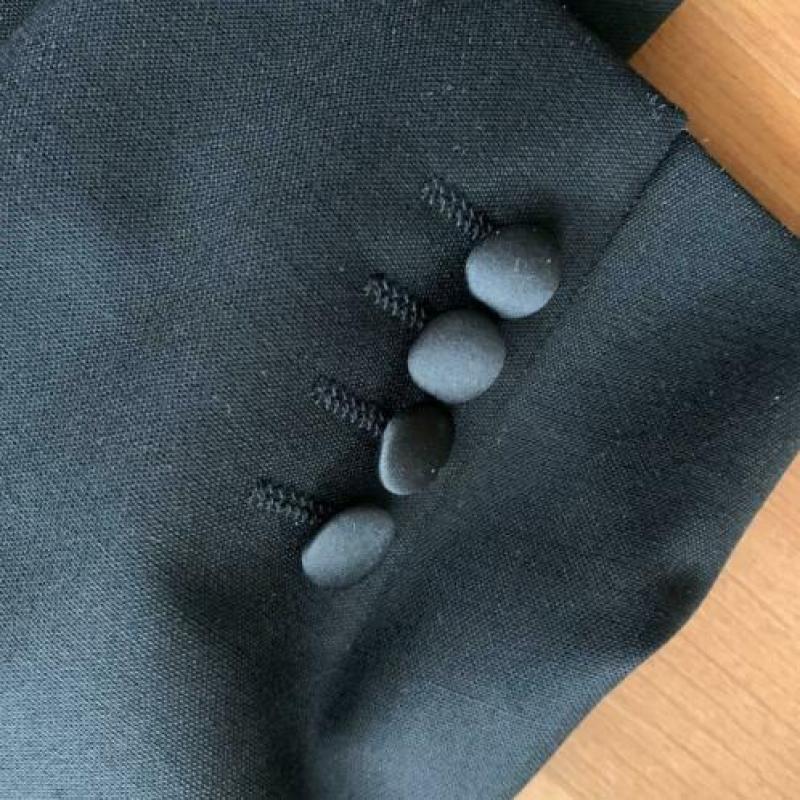 The society shop blazer helemaal nieuw zwart knopen