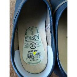 Simson Zweedse kinderklomp maat 31 clogs
