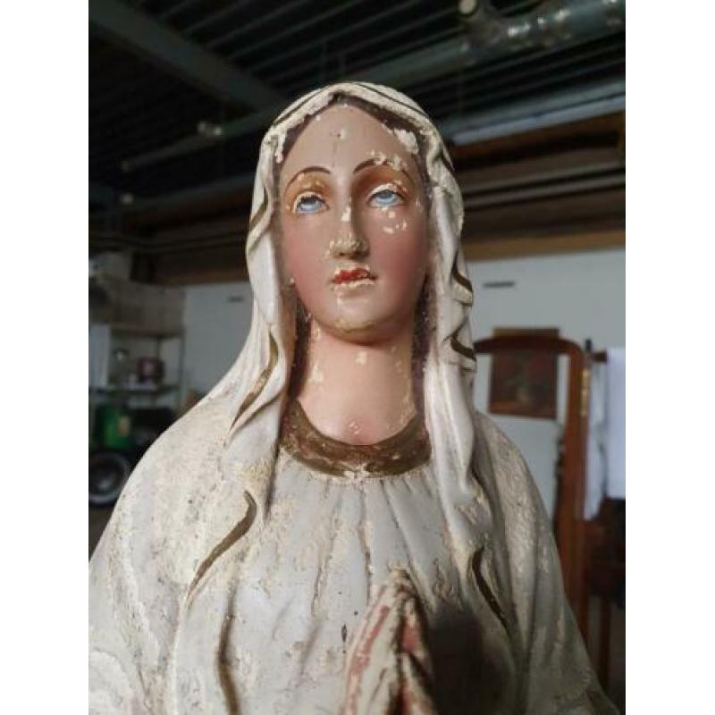 Oud Maria beeld 85 cm