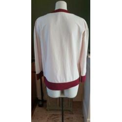 ZGAN fantastische COS witte top mt S 36 ecru , topje wit