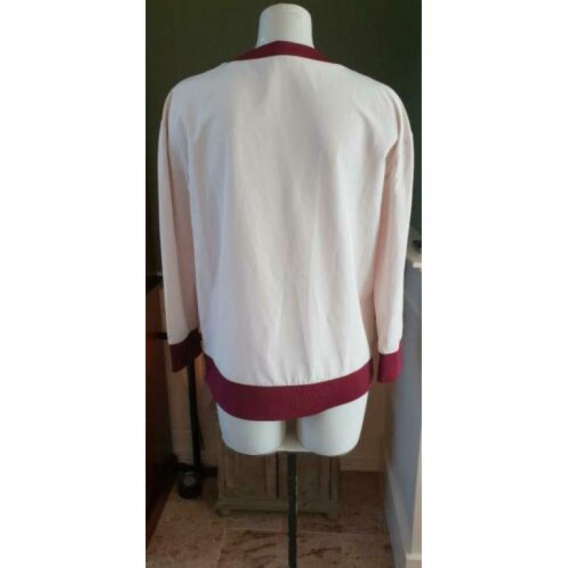 ZGAN fantastische COS witte top mt S 36 ecru , topje wit