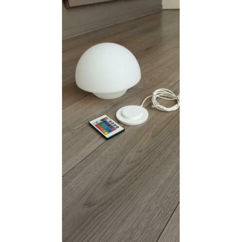 Mooie ledlamp USB oplaadbaar met afstandsbediening