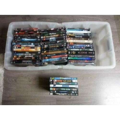 HELE partij dvd films 56 stuks