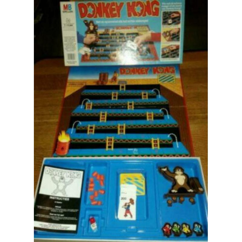 Donkey Kong MB Bordspel uit 1983!