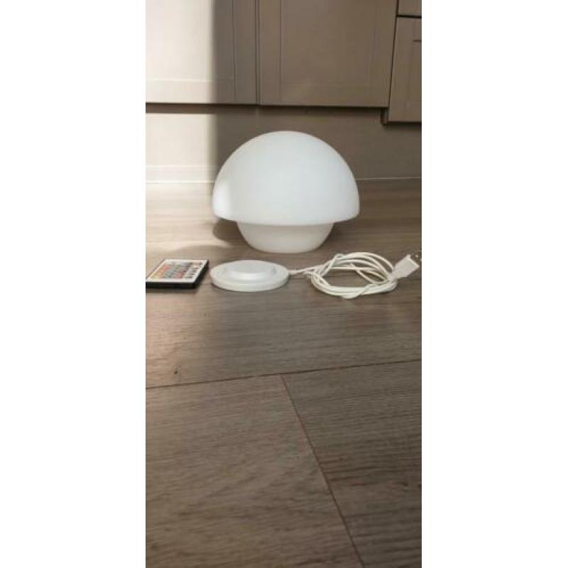 Mooie ledlamp USB oplaadbaar met afstandsbediening