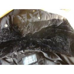 Bershka Outerwear Super Winter Licht Gewatteerde Jas Zwart L