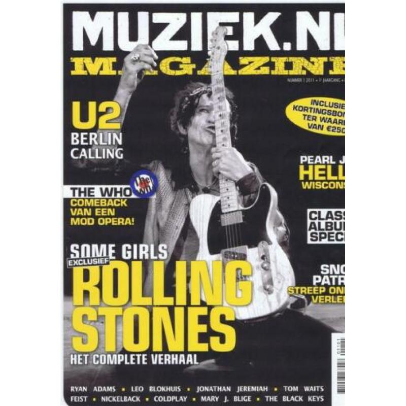Speciale muziek tijdschriften Paul McCartney Keith Richards