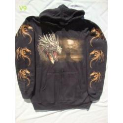 Vesten draken skuls blackprintshirts