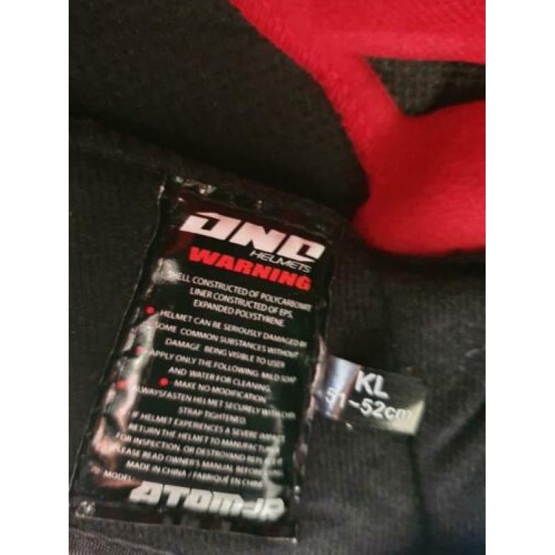 Hoe cross benz helm 51-52cm