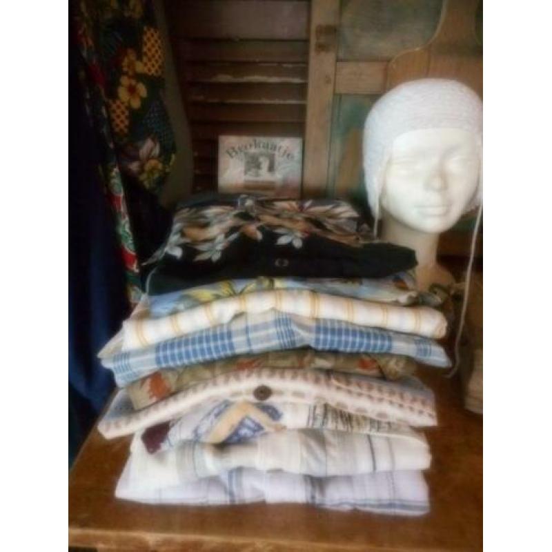 Vintage / heren overhemden - blouses