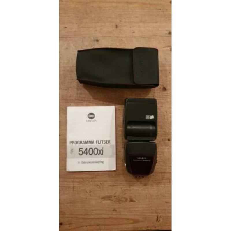 Minolta Sony 5400xi programma flitser