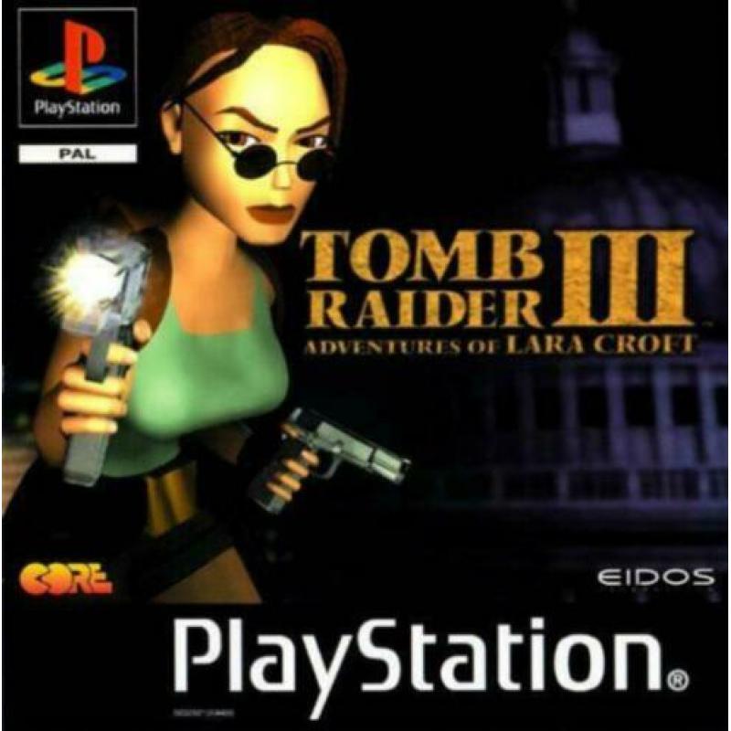 PlayStation game: Tomb Raider lll adventures of Lara Croft.