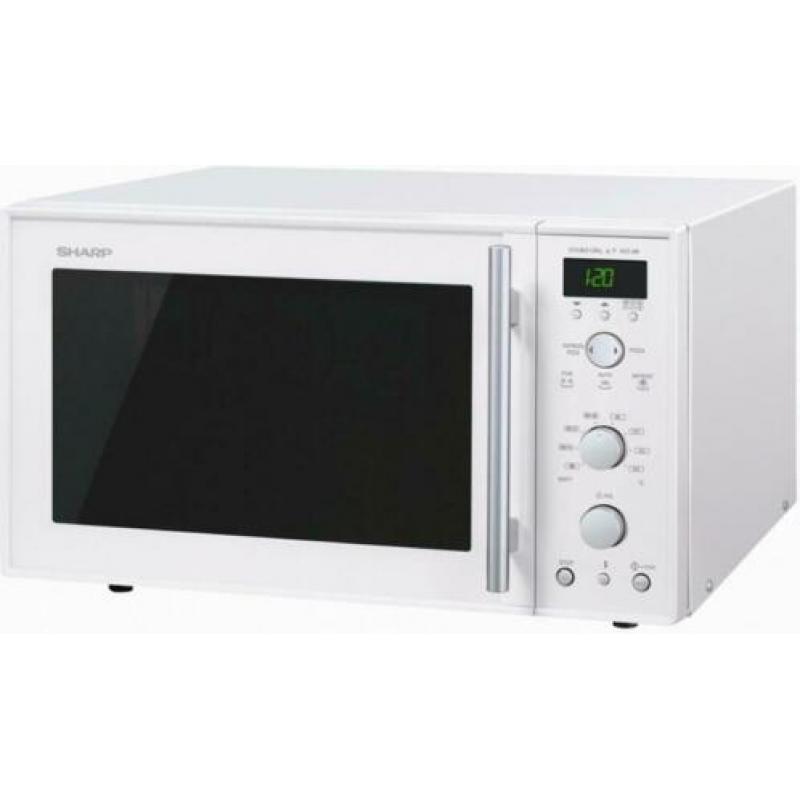 Sharp magnetronoven R-898-A 26L kleur wit