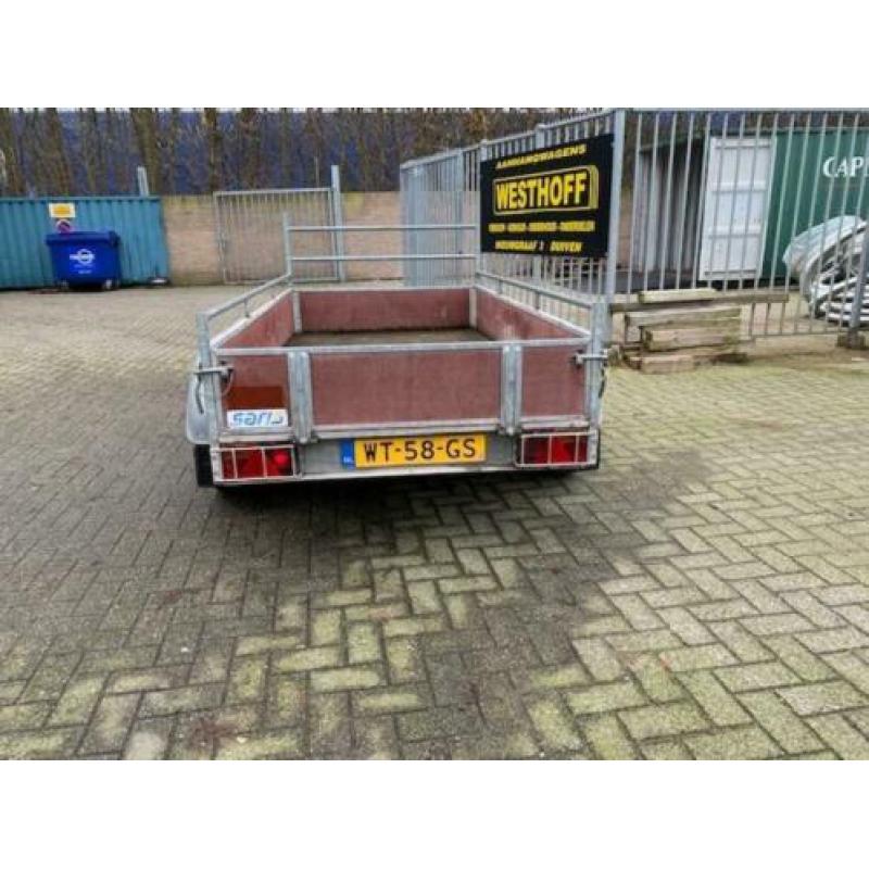 Saris f2520 cc tandem-as dubbel-as bakwagen 250x127