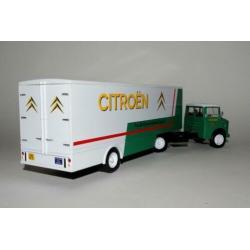 Citroen Type 55 Heuliez met Citroen aanhanger Altaya 1:43