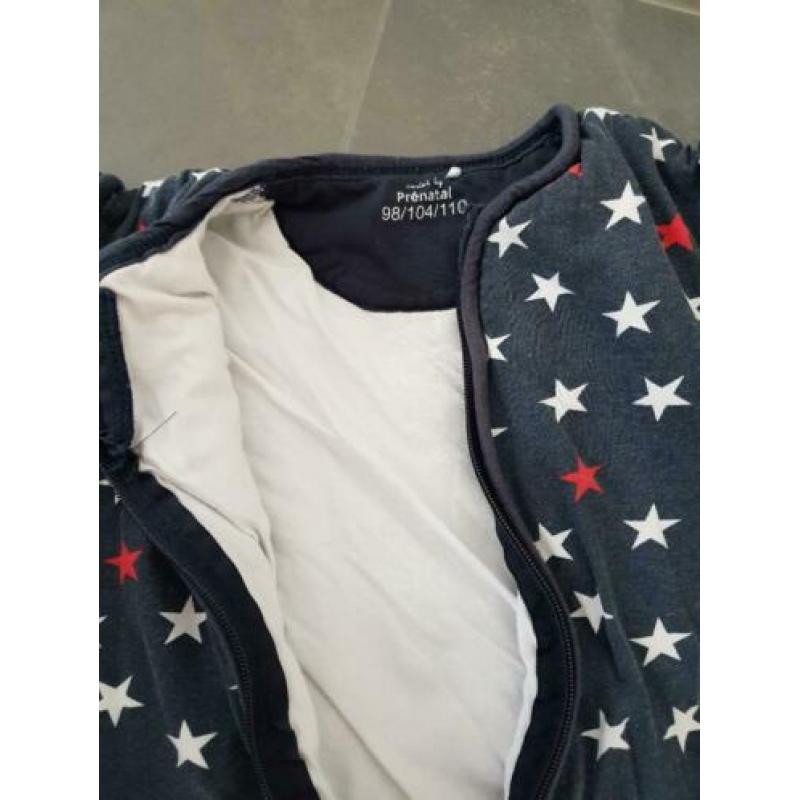 Warme slaapzakken rood en blauw 98 104 110