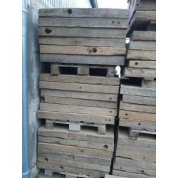 Azobe hardhout 10x20cm 1 meter lang