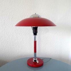 Bureaulamp Fog & Mørup Denemarken 1940's Lamp Bauhaus stijl