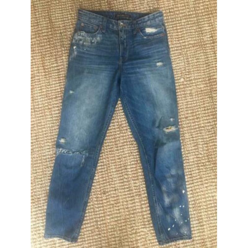 High rise girlfriend jeans Abercrombie & Fitch maat 26/27