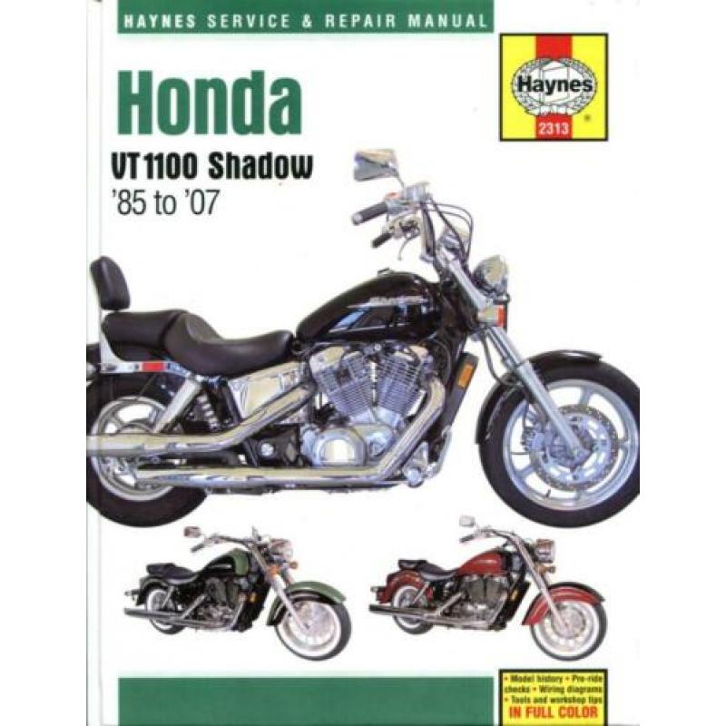 Honda Shadow VT1100 1985 - 2007 / Aanbieding + Gratis verz.