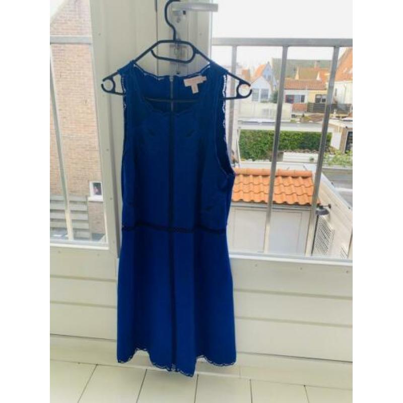 Ted baker jurk blauw maat 2