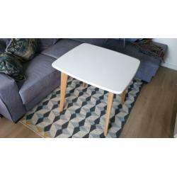 Made Fjord Vierkante Eettafel 4 personen eiken en wit