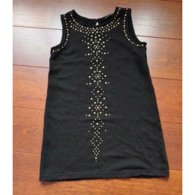 Zwarte jurk overgooier van Sisley 140 cm