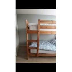 houten stapelbed